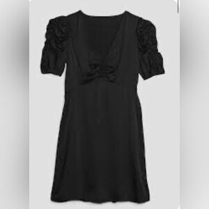 GAP Black V-Neck Dress